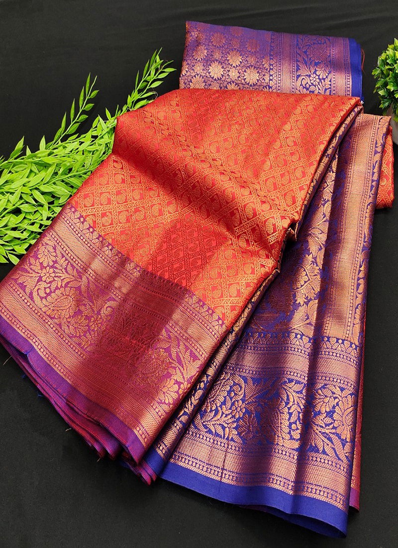 Kanjivaram 01 Exclusive Wear Wholesale Designer Sarees Catalog
